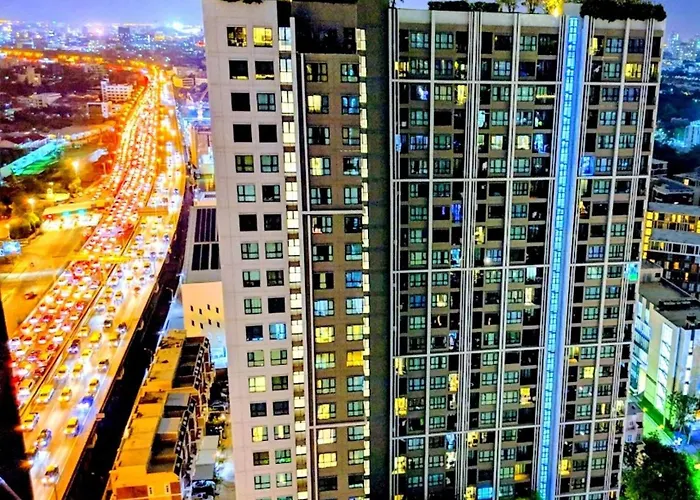 Holiday home Octopus On Highrise, Skytrain, Fast Wifi And Ac Bangkok